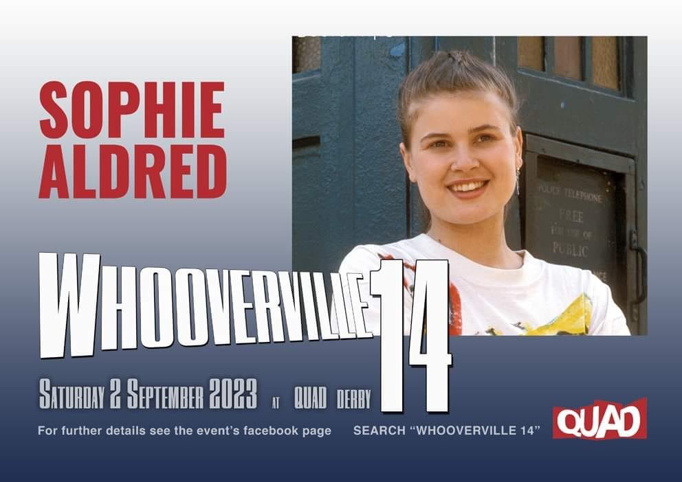 Whooverville Poster - Sophie Aldred
